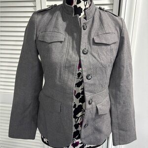Banana Republic Women's Gray Utility Jacket